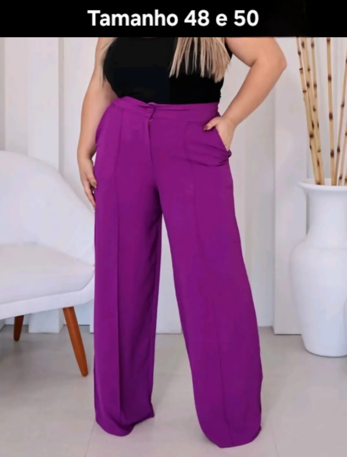 Calça duna plus size