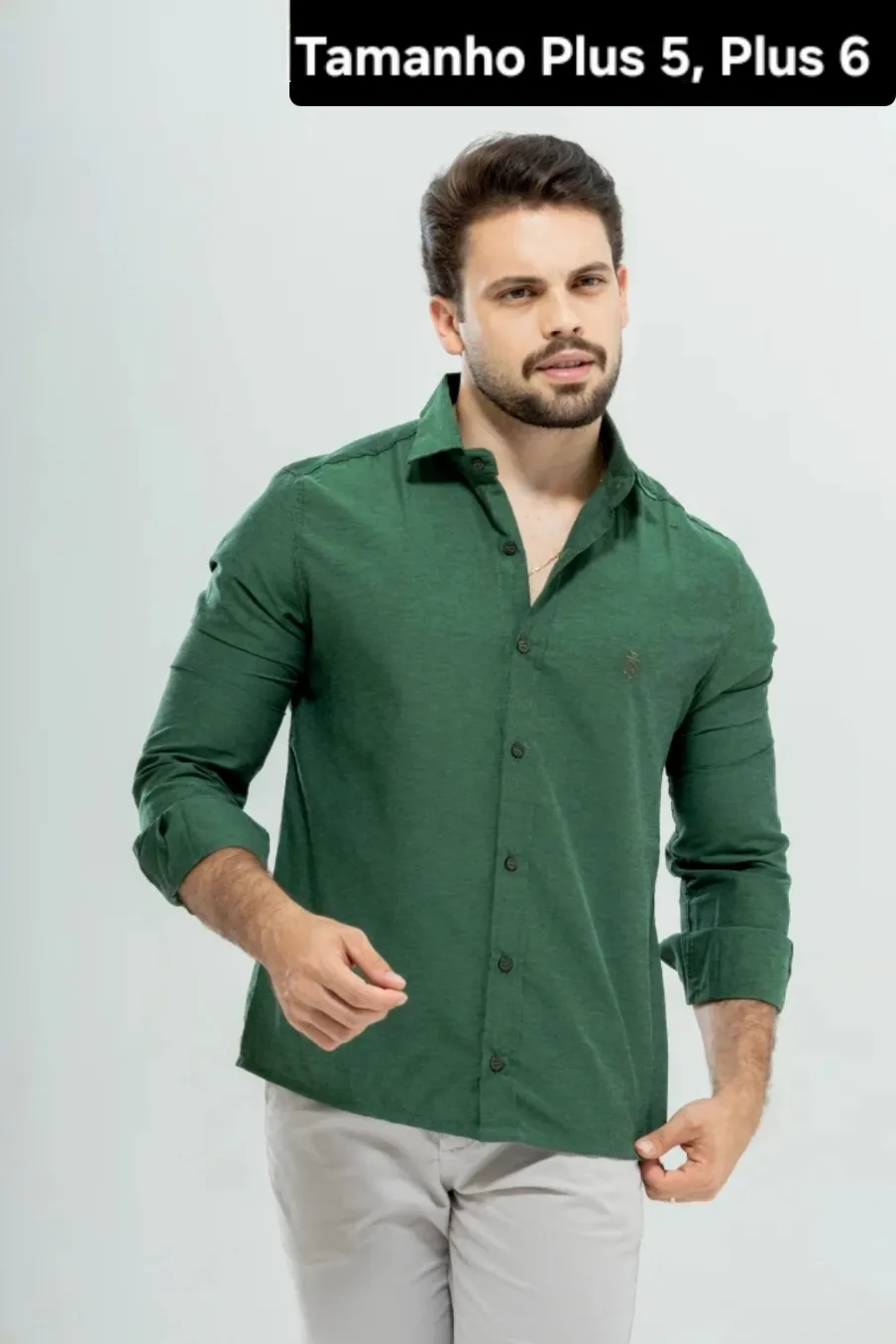 Camisa social masculina