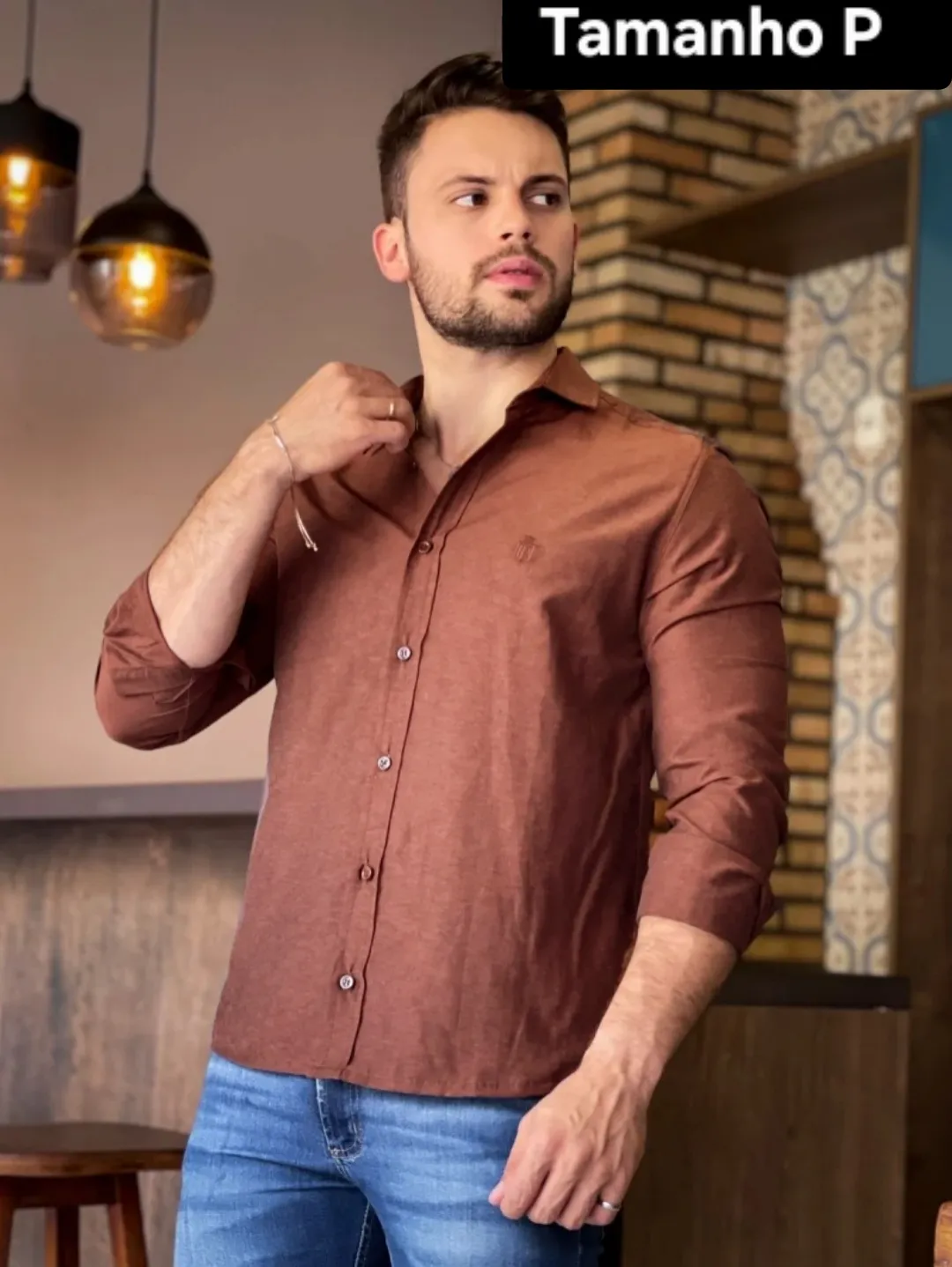 Camisa Social Masculina
